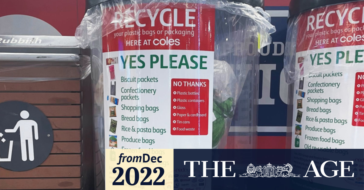 REDcycle scandal Almost 8000 tonnes of plastic bags from Coles